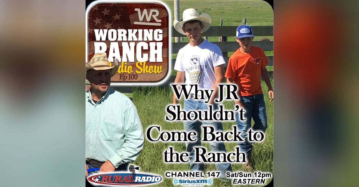 Ep 100: Why Junior Shouldn’t Come Back to the Ranch | Working Ranch ...