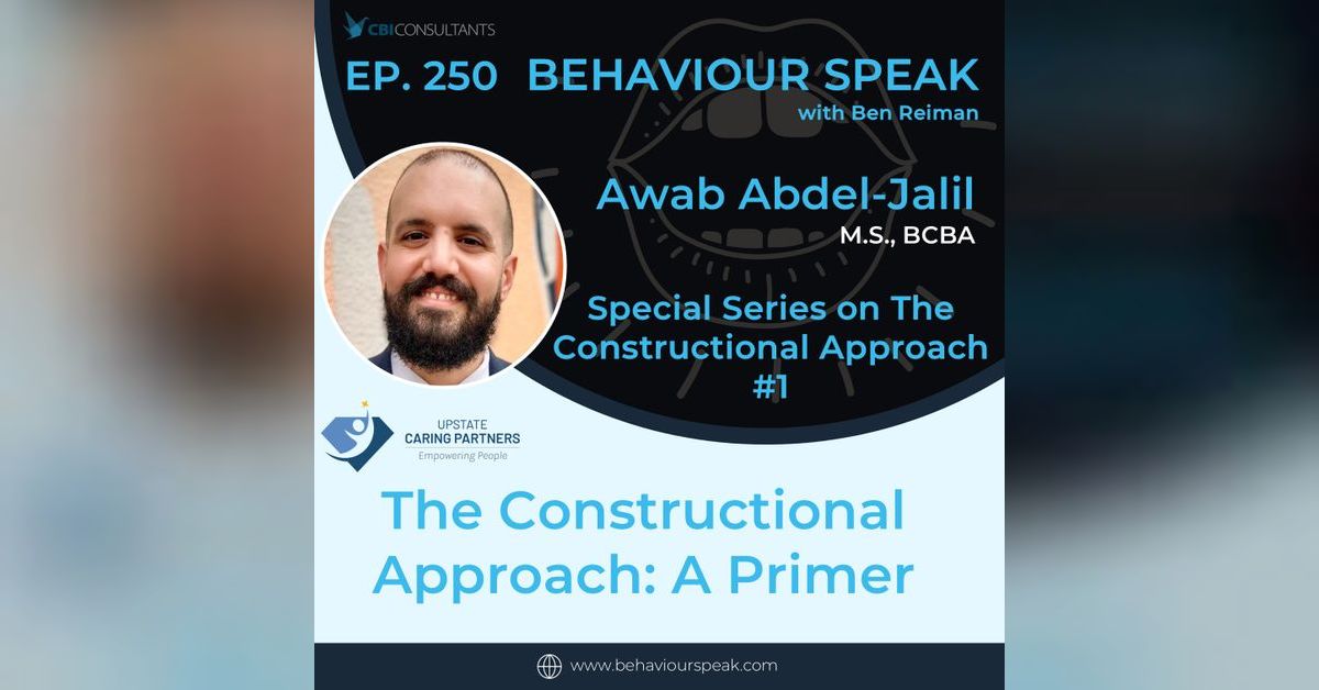 The Constructional Approach: A Primer with Awab Abdel-Jalil | Behaviour ...