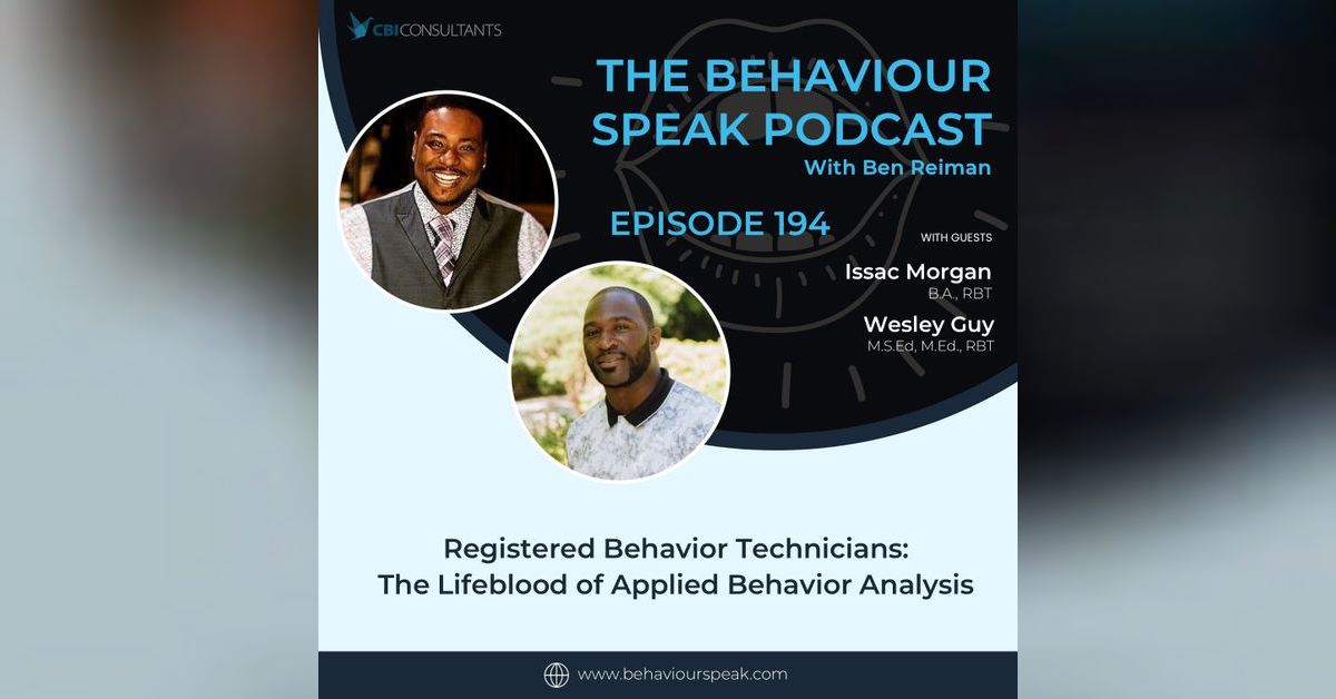 Registered Behavior Technicians: The Lifeblood of Applied Behavior ...
