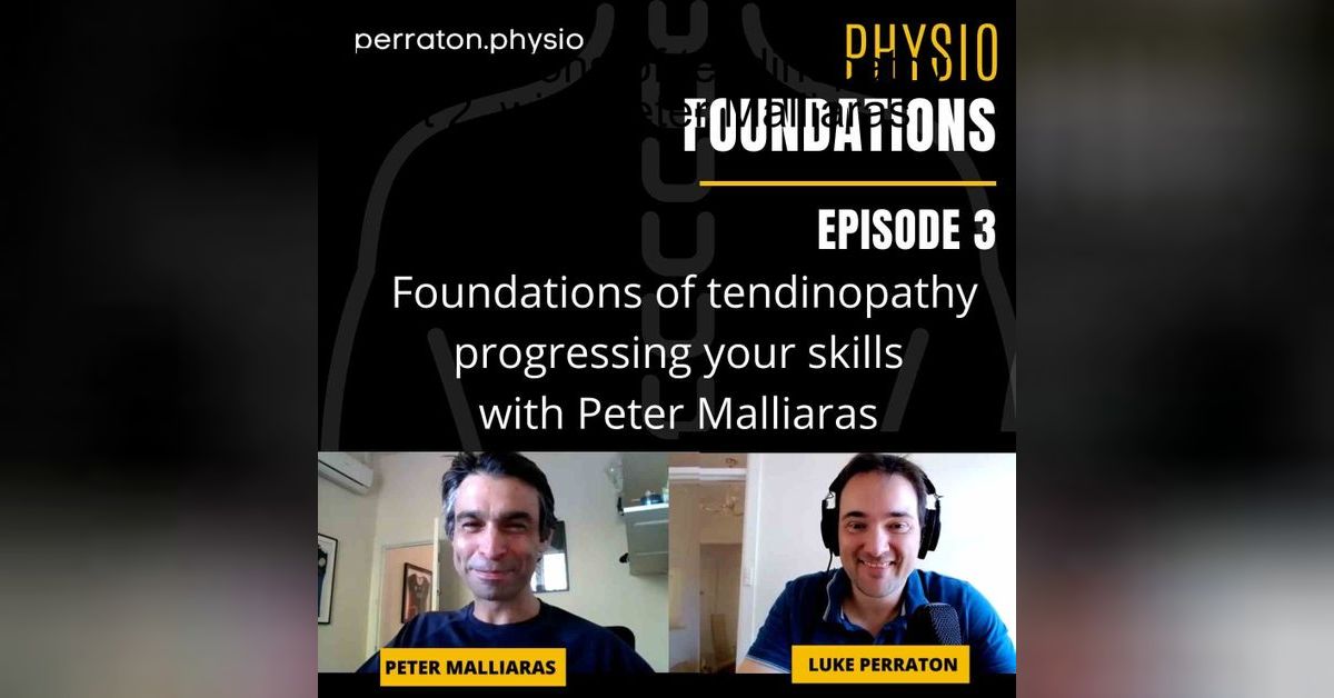 Foundations of tendinopathy part 2, with Peter Malliaras | Physio ...