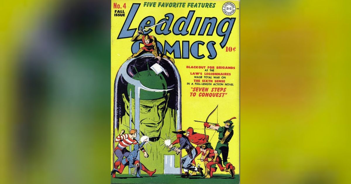 Ep 35 – Leading Comics #4, Autumn 1942, Chapter 1 of 7, The Seven ...