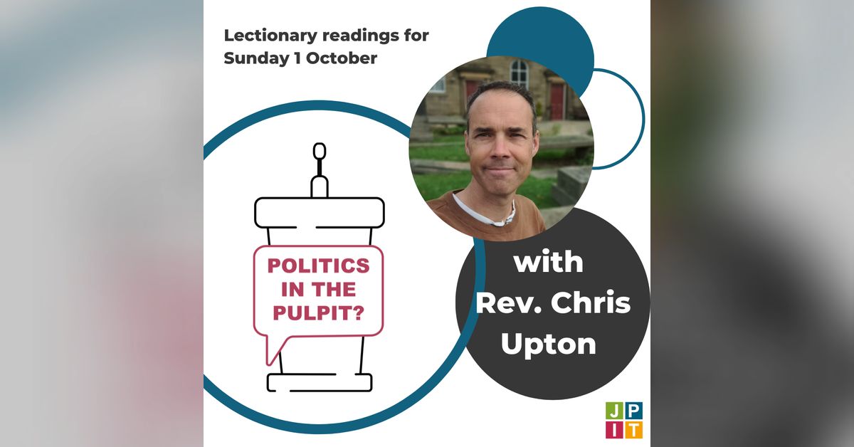 Episode Graphics Episode 97: with Revd Chris Upton for Sunday 1 October | Politics in ...
