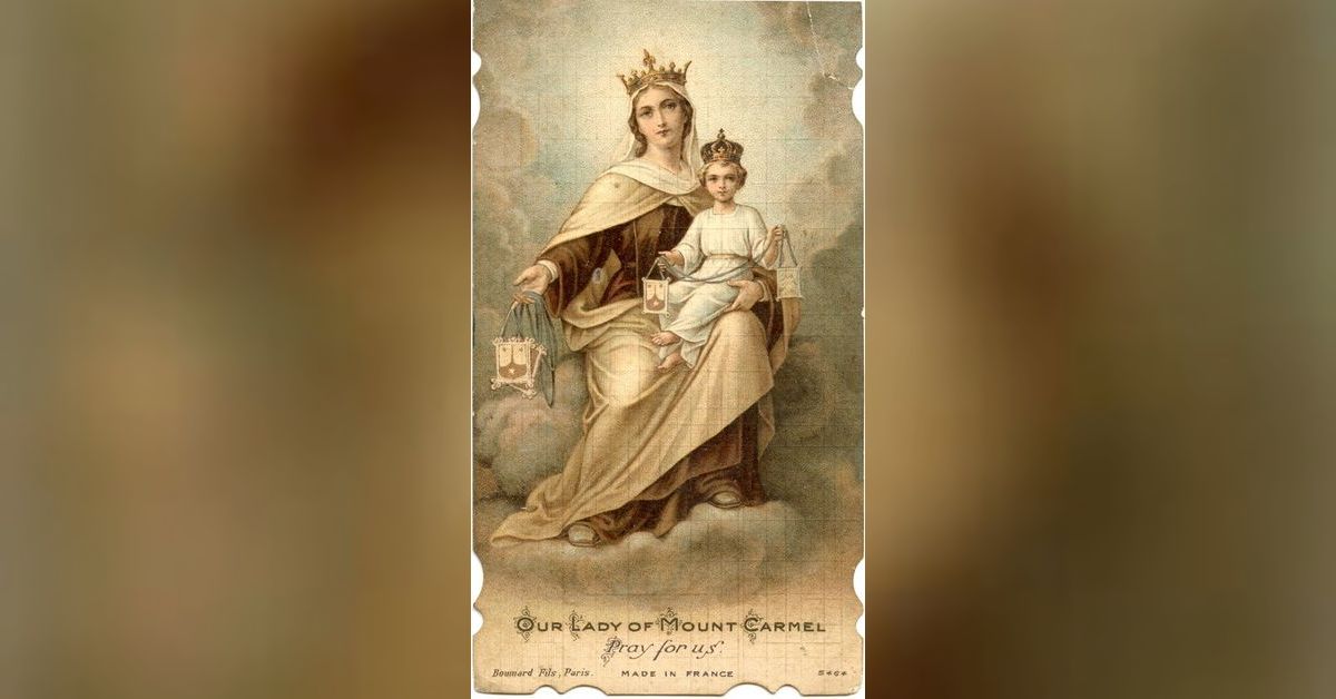 Our Lady of Mt. Carmel and Miracles of the Brown Scapular (Fr. Hewko ...