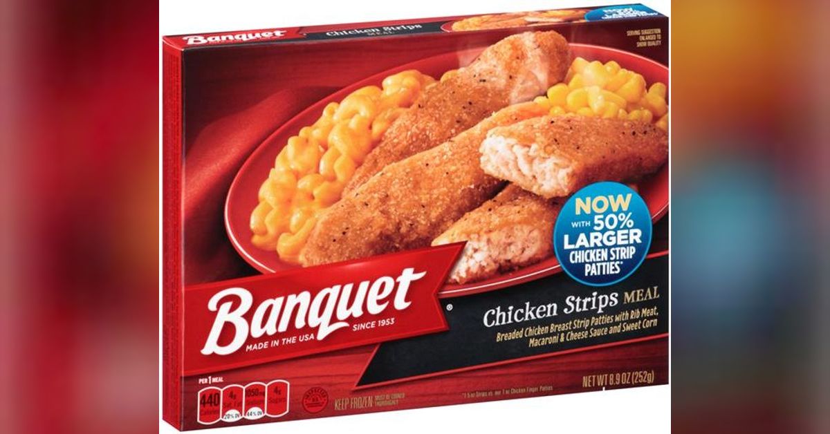 FLR 002: Lunch - Banquet Frozen Meal | Food Labels Revealed