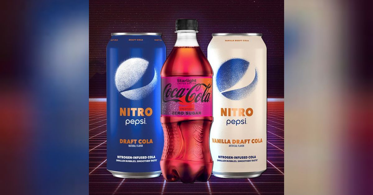CocaCola Starlight & Nitro Pepsi Draft Soda Review Dry Week