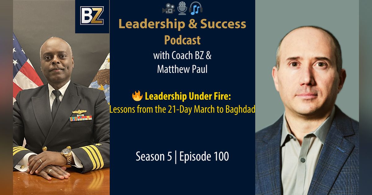 S5:E101 (VIDEO) LIVE with COL Matthew Paul, USA | Leadership & Success ...