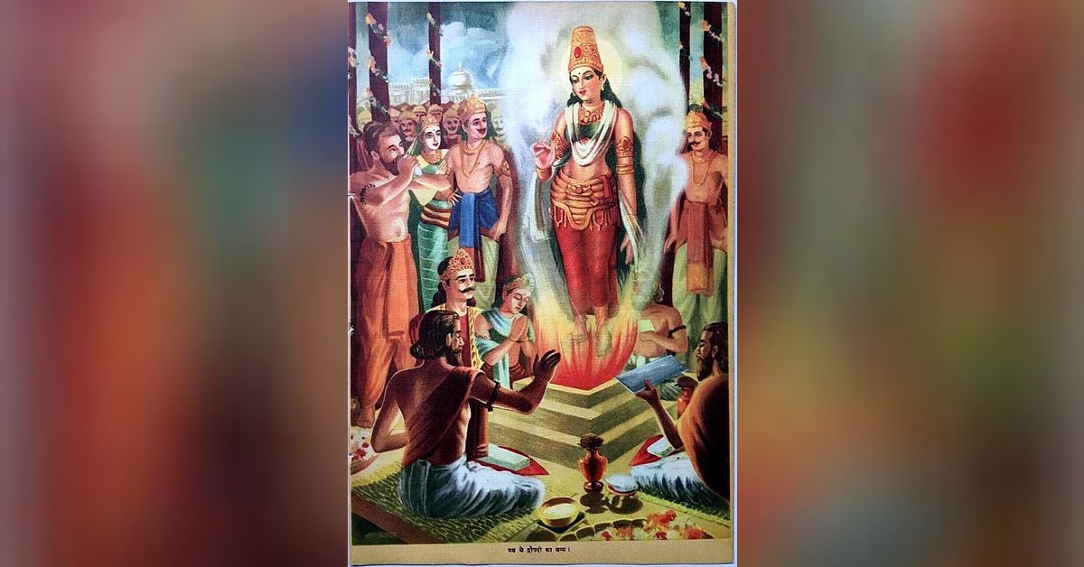 Ep.23: Draupadi and Dhrishtadyumna–Born out of Fire (The Mahabharata ...