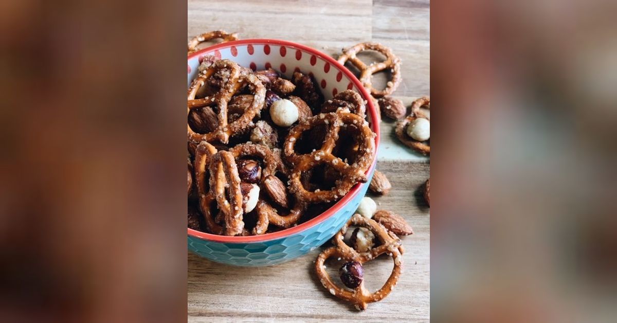 Ep 155 Spicy Pretzel & Nut Mix Preheated Baking Podcast
