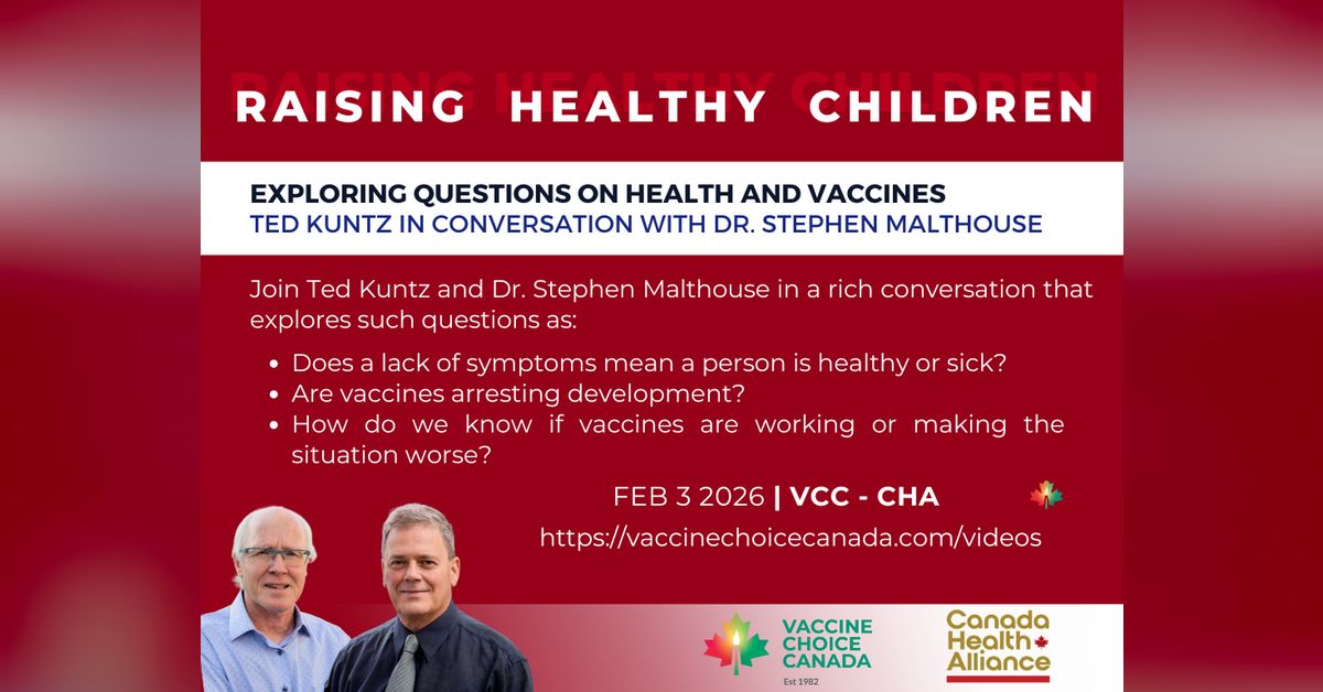 Exploring Questions on Health and Vaccines - Ted Kuntz and Dr. Stephen ...