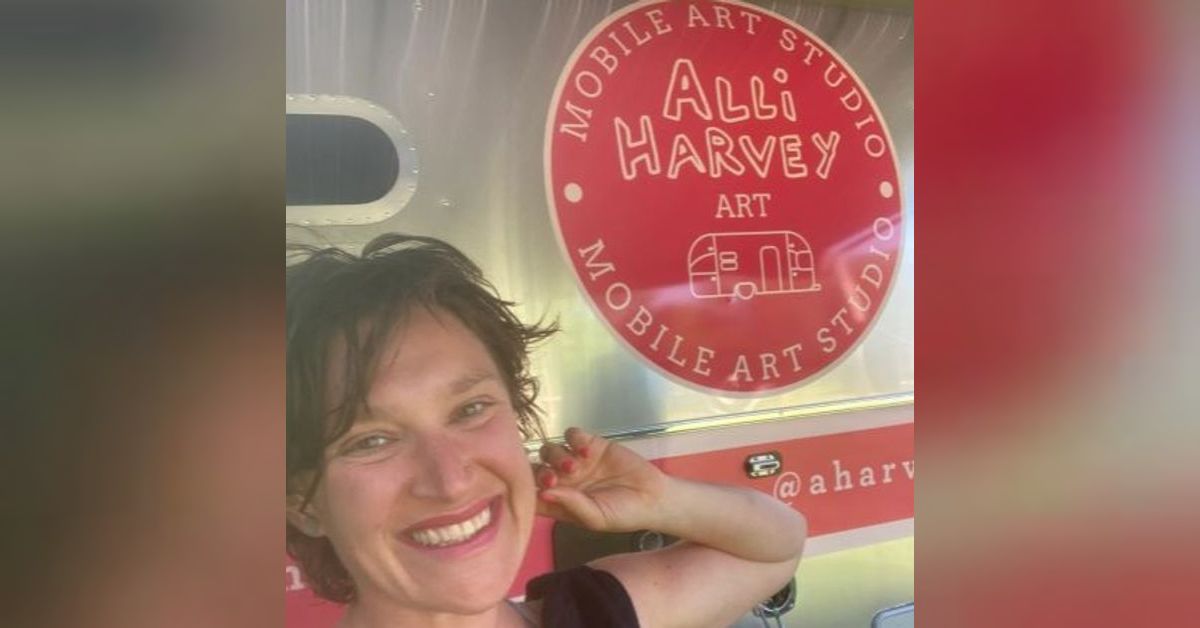 The Art Box Episode 55 Landscapes, Acrylics, Birds, 50th State and Airstream Studio Meet