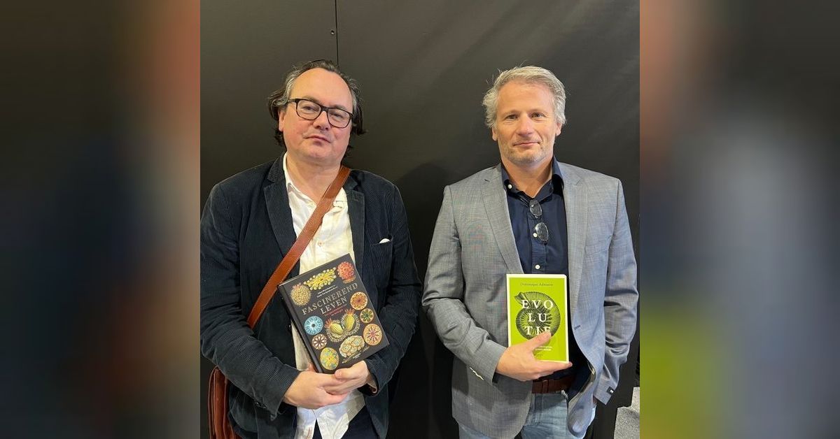 Boektopia Johan Braeckman & Dominique Adriaens Gesprek rond