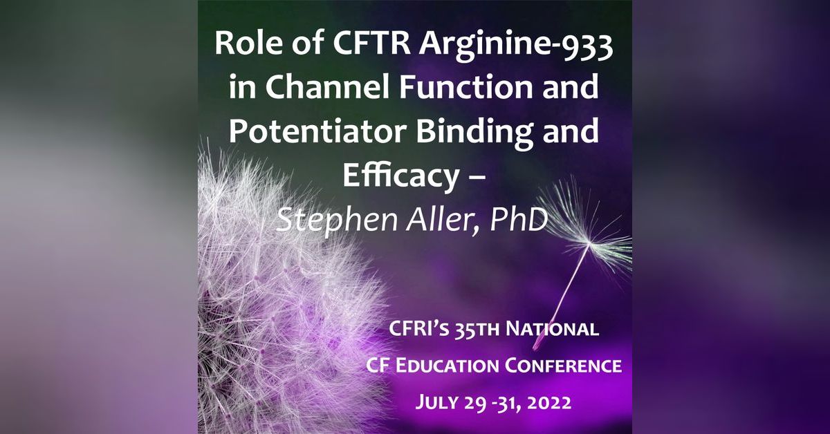 Role of CFTR Arginine-933 in Channel Function and Potentiator Binding ...
