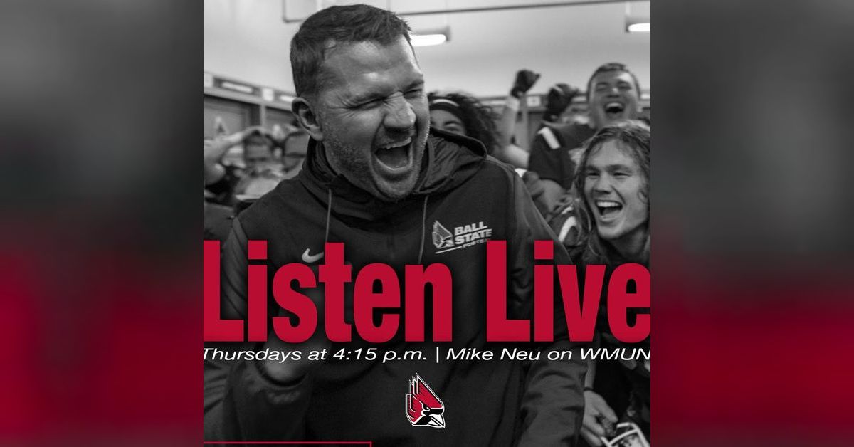 Ball State Football Coach Mike Neu September 28thWestern Michigan