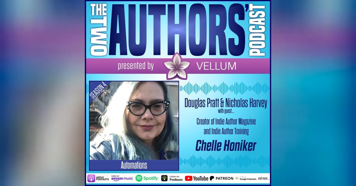 Automations with Chelle Honiker on The Two Authors' Podcast
