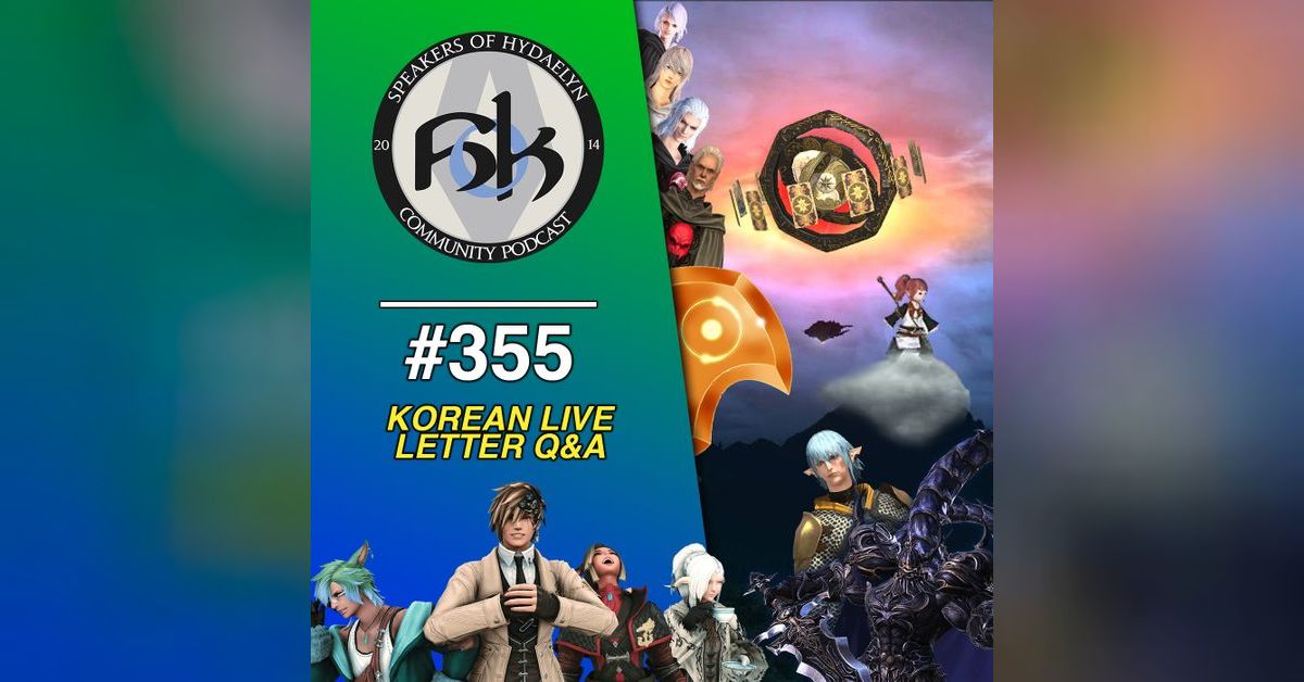 Korean Live Letter Q&A Episode 365 Speakers of Hydaelyn