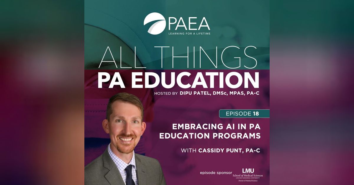 Embracing AI in PA Education Programs All Things PA Education