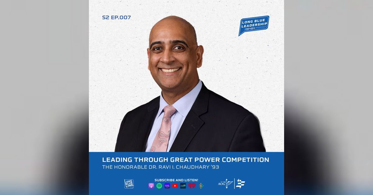 The Honorable Dr. Ravi I. Chaudhary ’93 - Leading Through Great Power ...