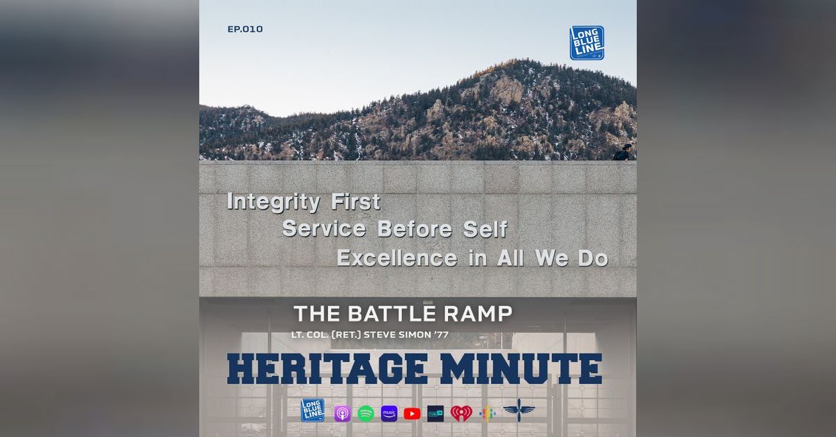 USAFA's Battle Ramp - A Legacy of Tradition | HERITAGE MINUTE