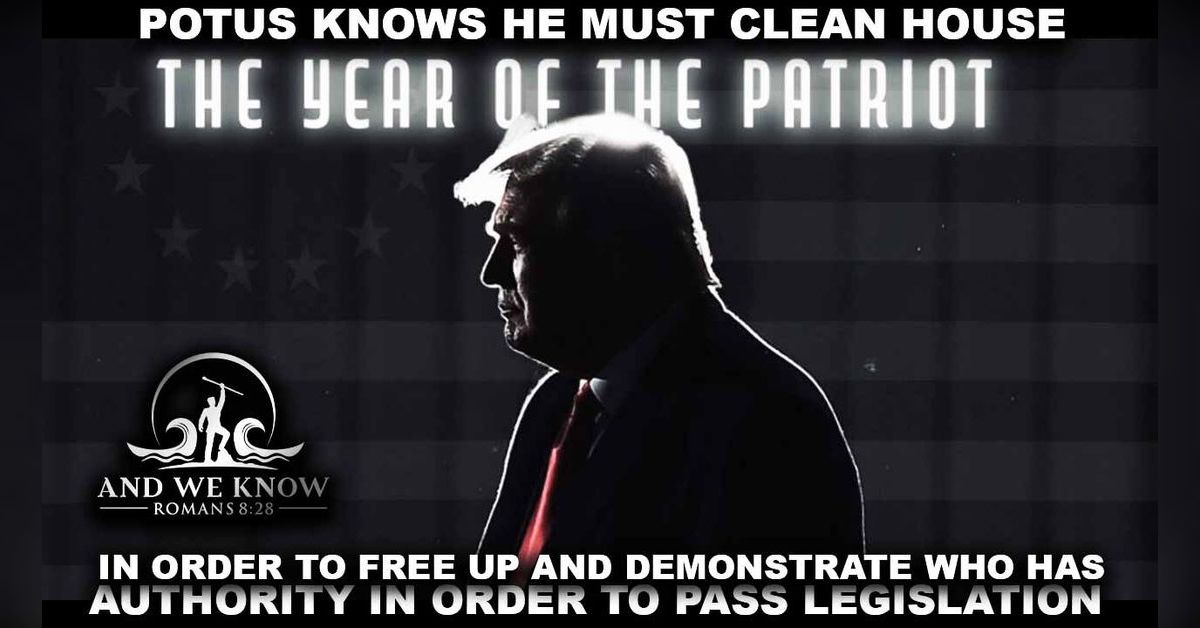 1.2.26: POPCORN ready, Priority set by POTUS to CLEAN HOUSE (gov’t ...