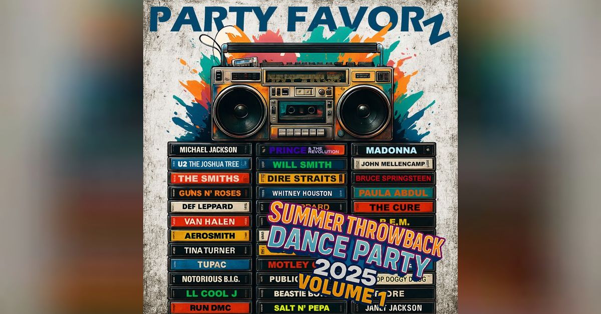 Summer Throwback Dance Party 2025: Volume 1 | EDM & House Music: Party ...