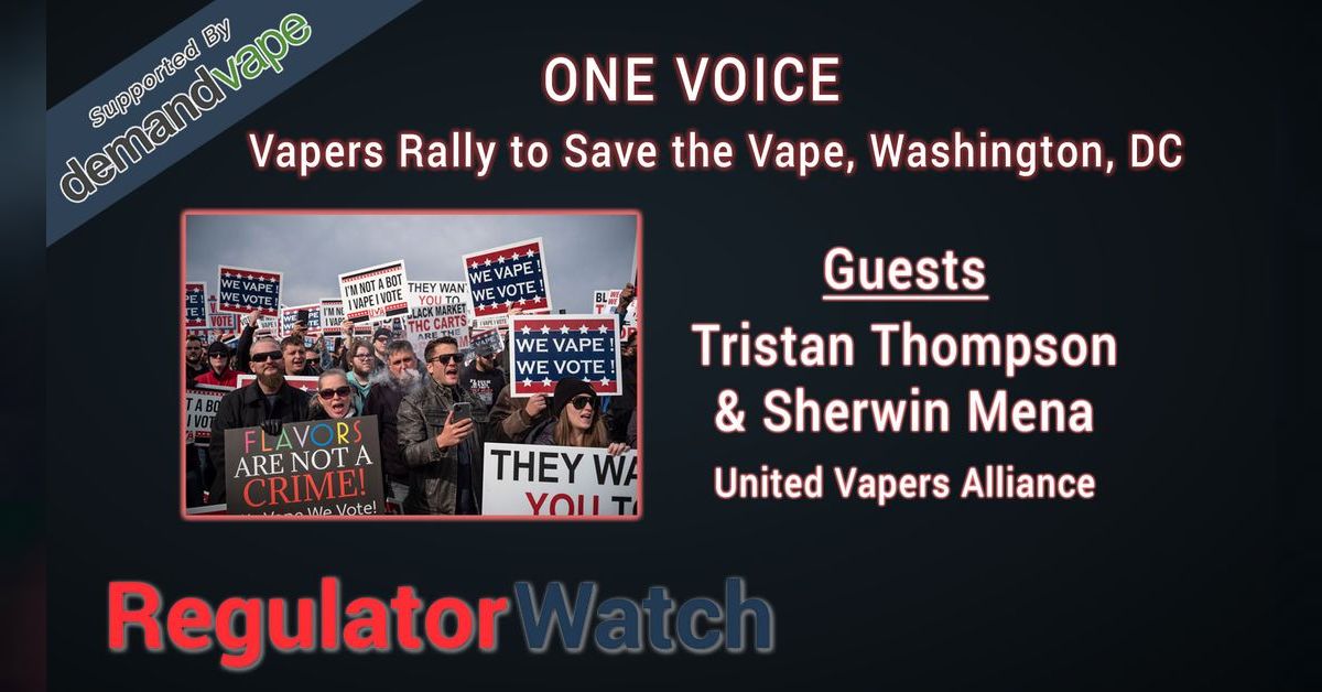 Vape Rally E323 - ONE VOICE | VAPERS RALLY TO SAVE THE VAPE, WASHINGTON, DC ...