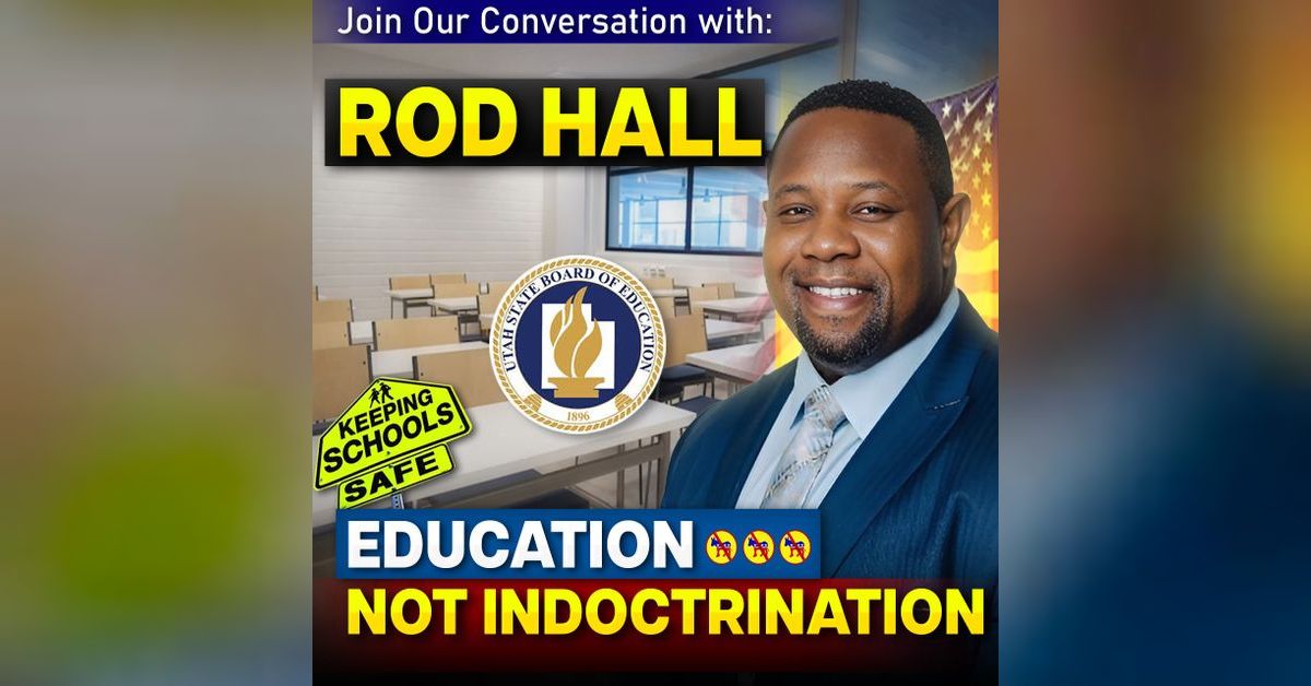 Ep. 4 From Drug Addiction to Education Leader - Pastor Rod Hall Utah ...