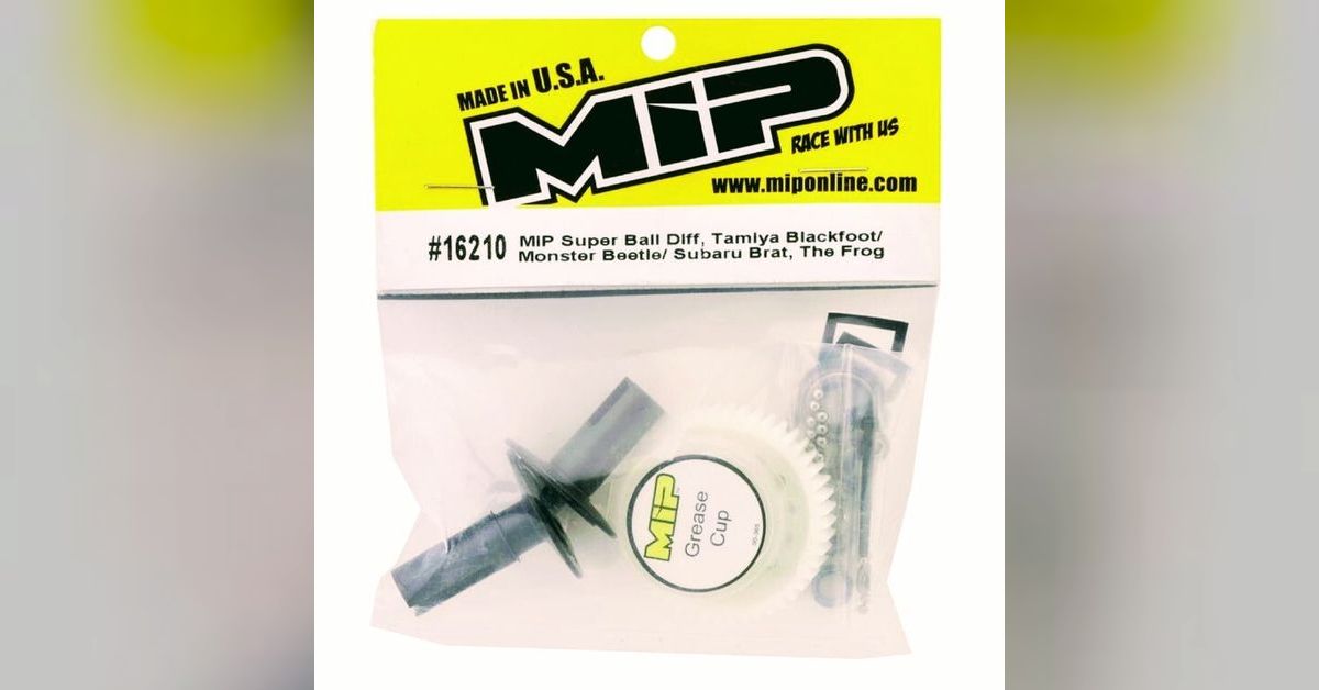 The MIP Super Ball Diff for Tamiya ORV RC Vehicles, including the Frog ...