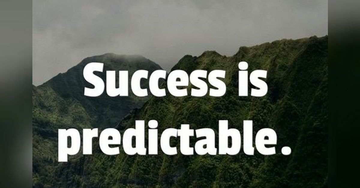 SUCCESS IS PREDICTABLE | COMMANDMENT KEEPERS