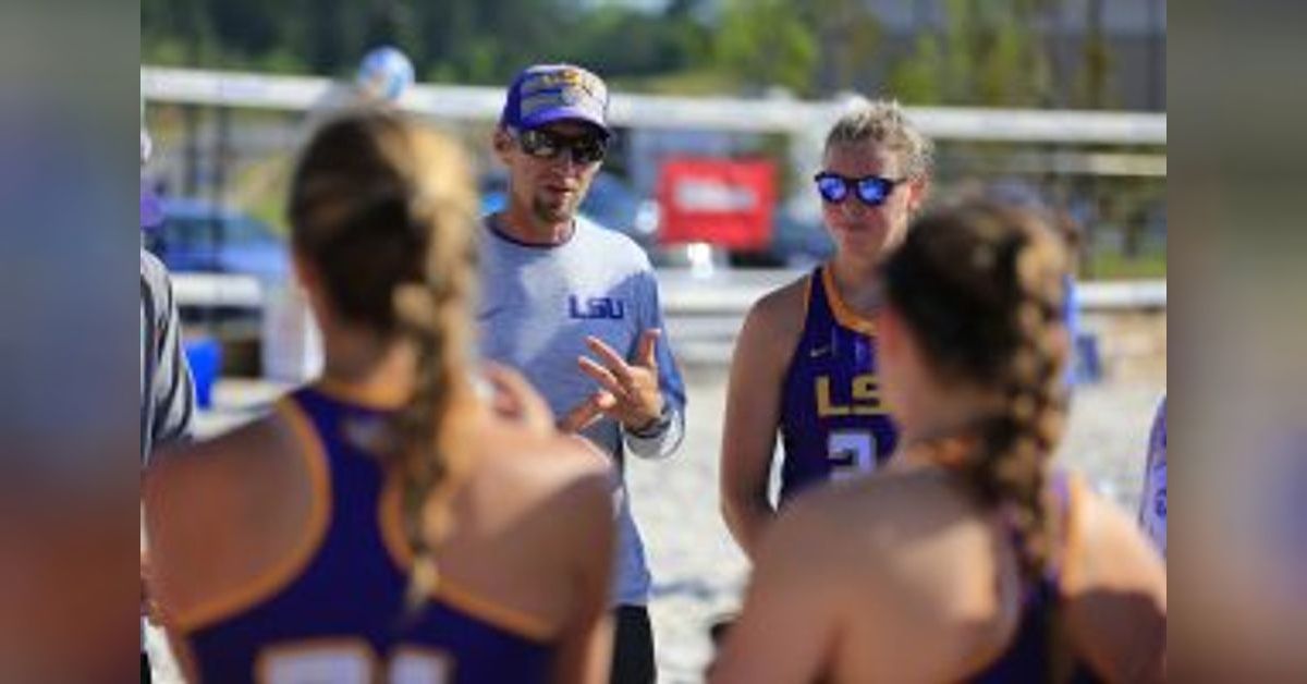 LSU coach Russell Brock on building a beach power...without a beach ...