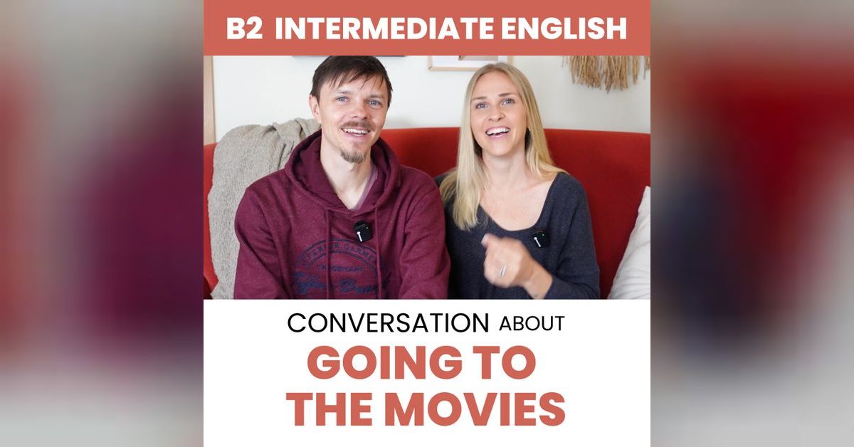 Intermediate English Conversation: Chatting about movies (B2 English ...