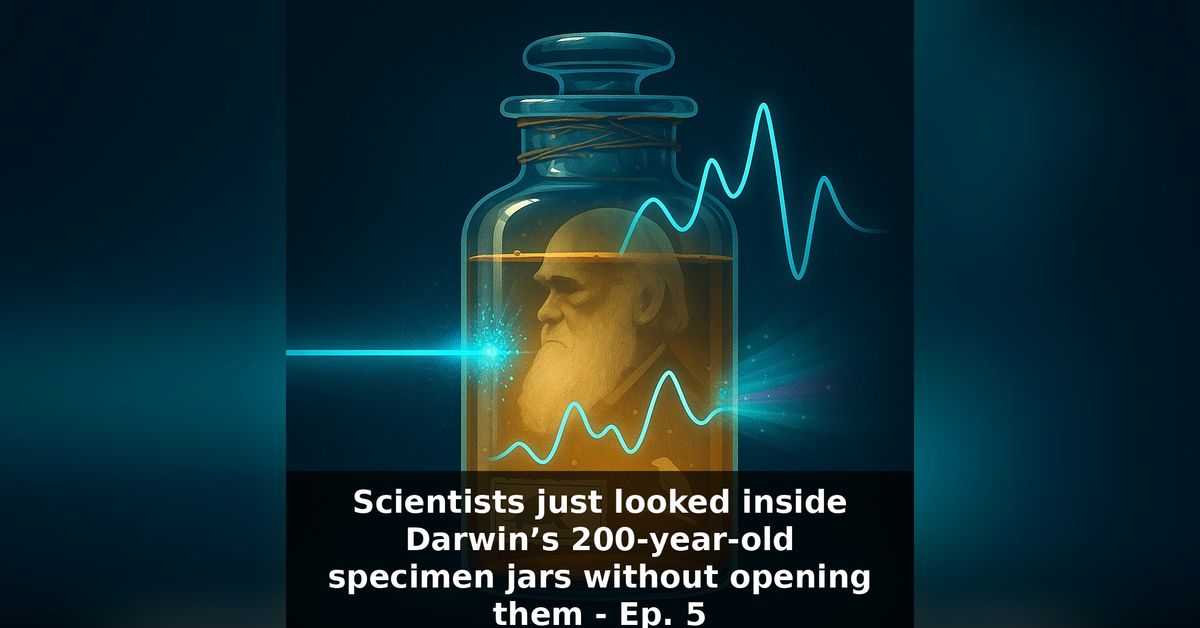 The dailysciencedigest’s Podcast - Darwin Specimens Revealed — Laser ...