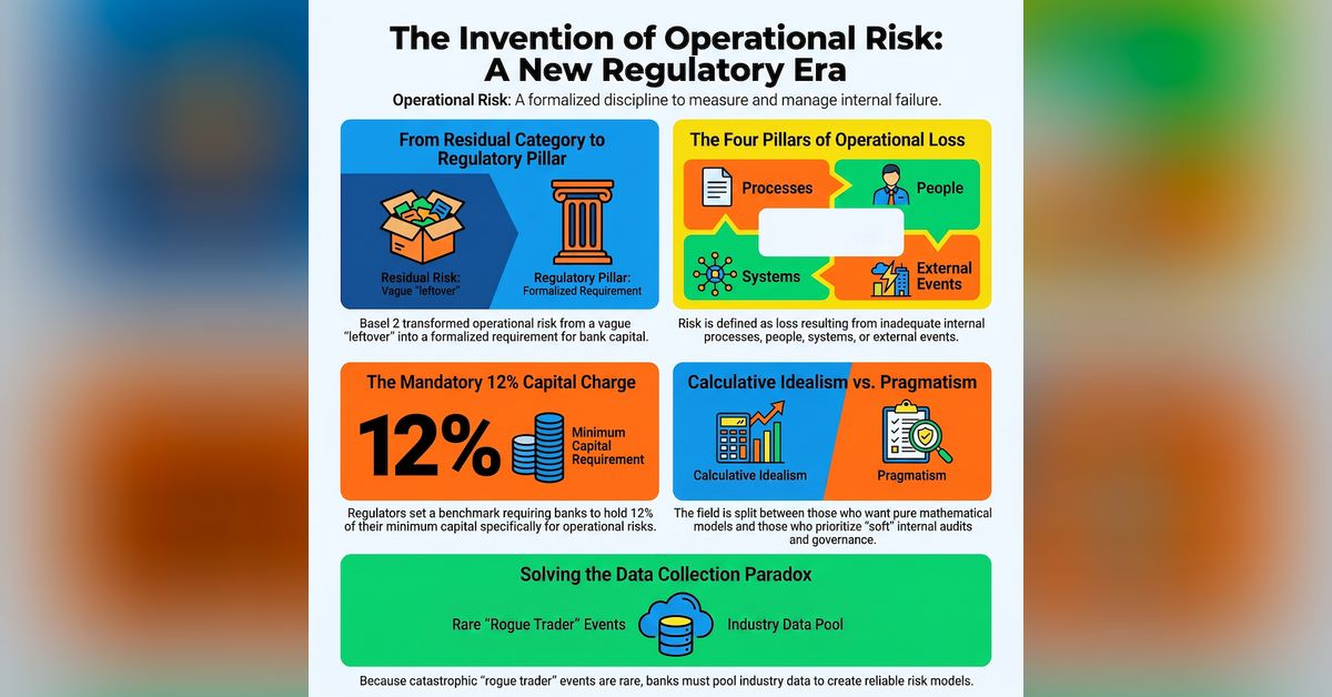 How Banks Invented Operational Risk | Risk + Safety + Security + Sciences