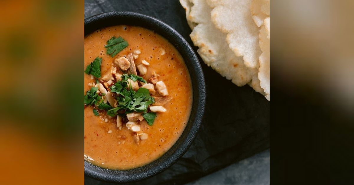 Deep Rice Roti Ingredients Rice Flour Roti with Coconut Peanut Sauce | The Culinary Institute of ...