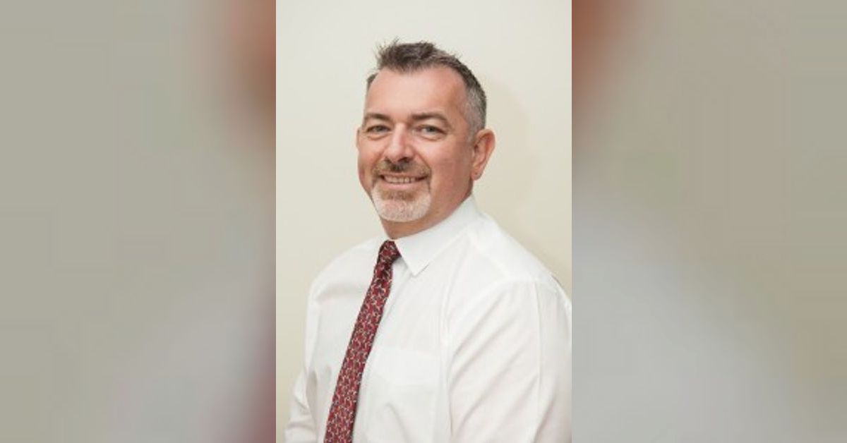 Mayor Michael Kerr Chats To Paul Makin About Todays Council Meeting