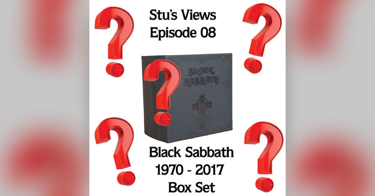 BLACK SABBATH 1970-2017 22枚組BOXセット Black Sabbath – Black Box 1970-2017 (The Complete Original Black