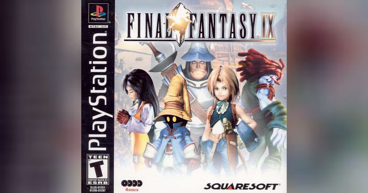 Final Fantasy IX (Sony Playstation 1 PS1, 2000) NO MANUAL