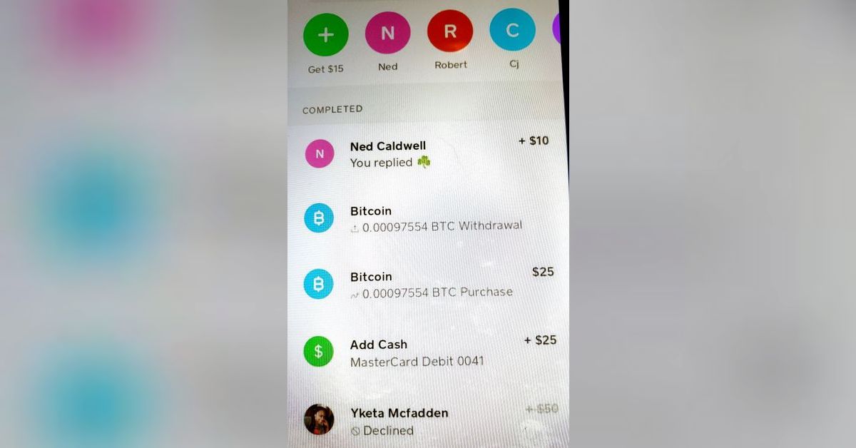 Using That Cashapp... Bitcoin To Hide Using Marital Funds In A OnePot