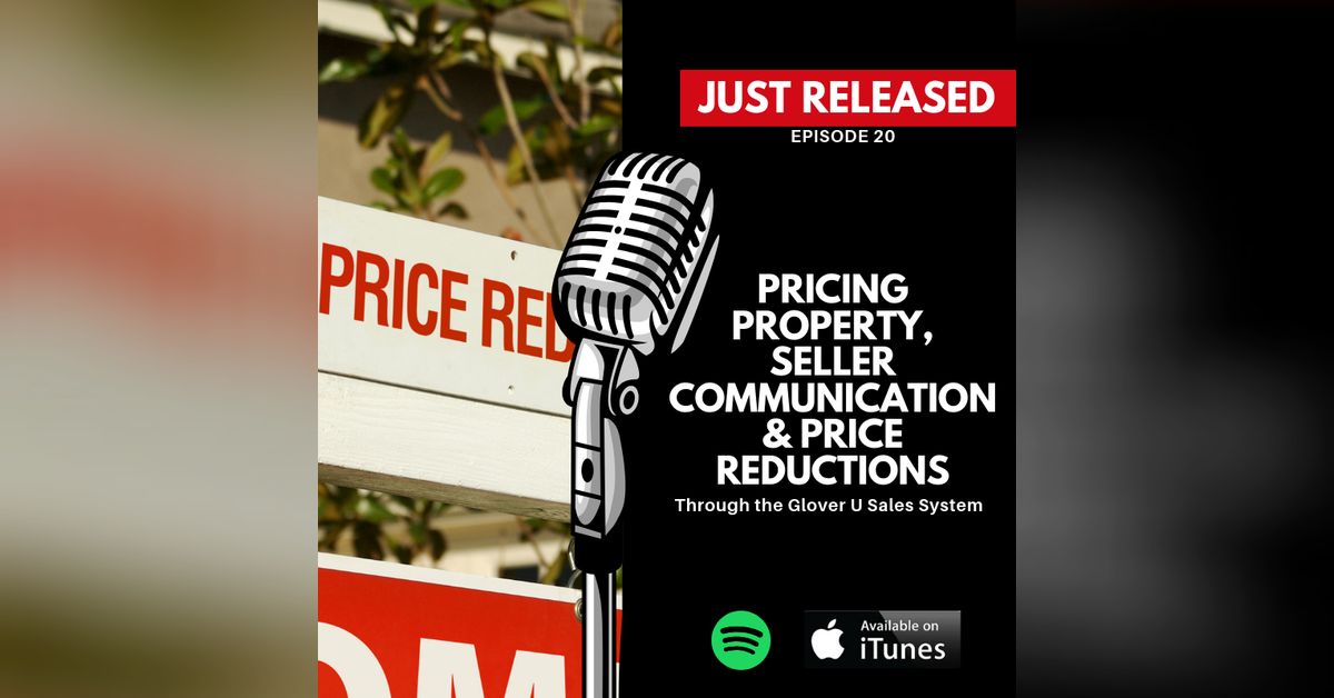 Glover U Sales System Step 12 Pricing Property, Seller Communication