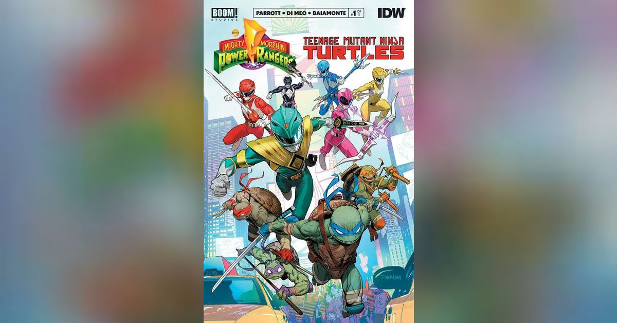Mighty Morphin Power Rangers / TMNT (Comic 60) - GMMF | Games My Mom Found