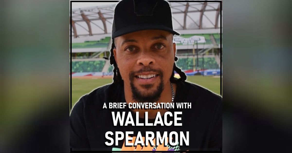 A Brief Conversation with Wallace Spearmon at the 2022 Prefontaine