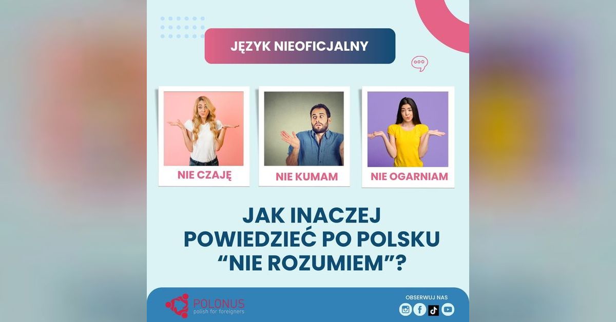 Understanding Polish Slang Learn Polish Podcast