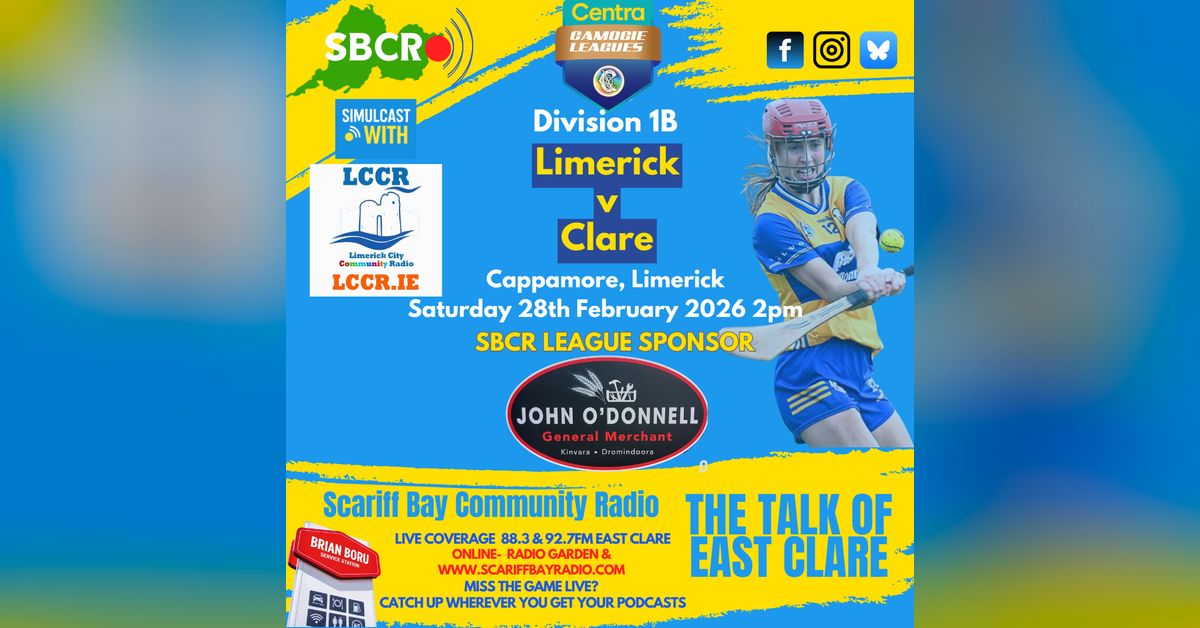 Limerick v Clare - Match Sponsor - John O’Donnell General Merchant ...