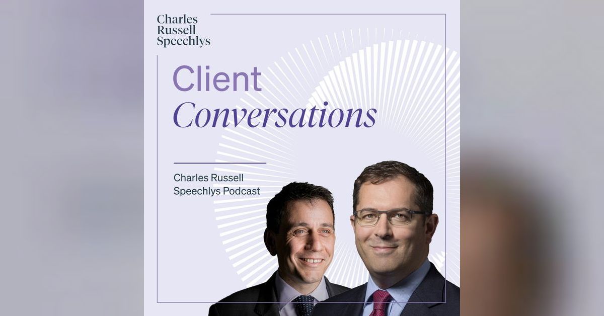 Client Conversations Podcast: Alan Shearer CBE | Charles Russell ...