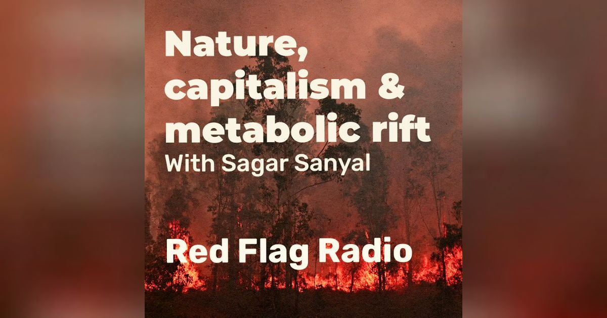 Nature, capitalism and the metabolic rift with Sagar Sanyal | Red Flag ...