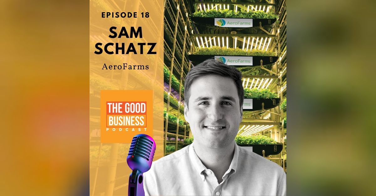 Sam Plantz Sam Schatz from AeroFarms, From backstage on Broadway to front stage in ...