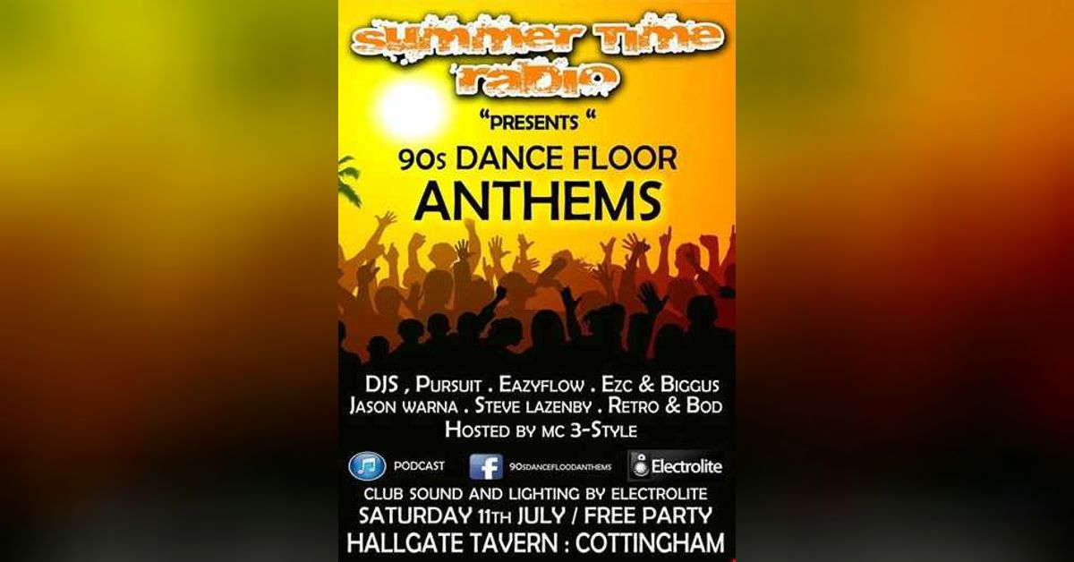 30. Warna 90's Dance Floor Anthems DJ Warna
