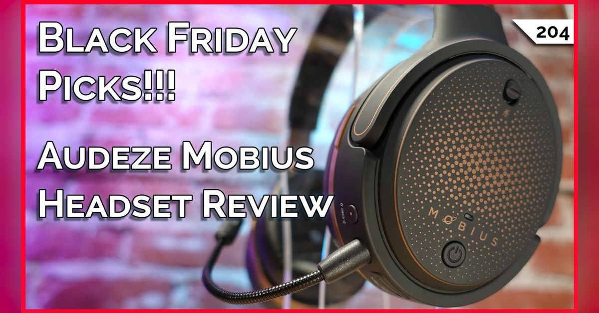 Black Friday PC Parts, Audeze Mobius Gaming Headset, JDS Atom Headphone