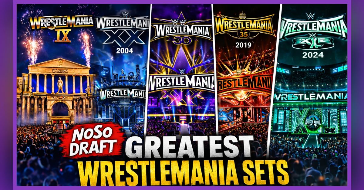 NoSo Draft: Ranking the Best WrestleMania Stage Designs, Logos & Visual ...