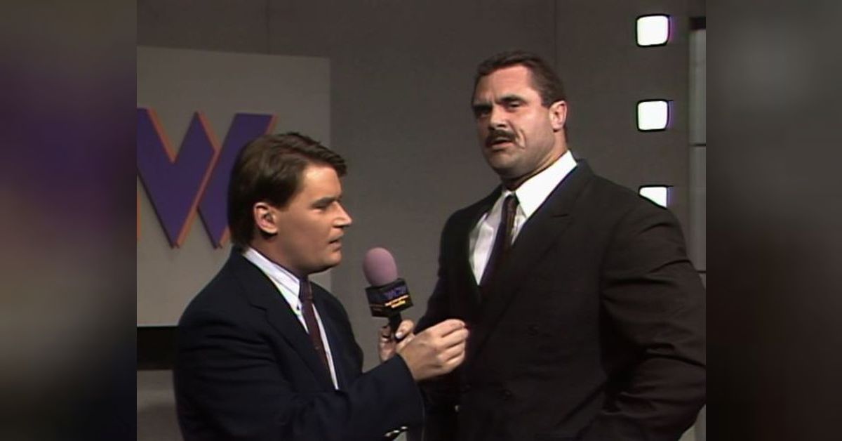 WCW Saturday Night on TBS Recap March 13, 1993! Rick Rude with a great ...