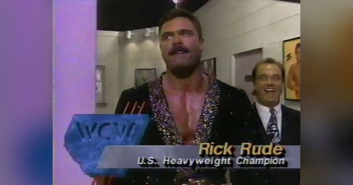 Rick Rude Injury WCW Saturday Night on TBS Recap March 28, 1992! Rick Rude, Arn Anderson ...